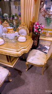 Step into luxury with our exquisite 6-seater Royal Dining set. Crafted with precision and elegance, this dining set is perfect for creating a statement in your dining room. The intricate design and premium-quality materials make it a timeless addition to your home. Available only at Quality Mark Furniture, visit our showroom today and elevate your dining experience for just #1,999m We deliver nationwide and accept payment in installments. Call 📞 or WhatsApp 07018924347, 07049943117 | Quality Ma