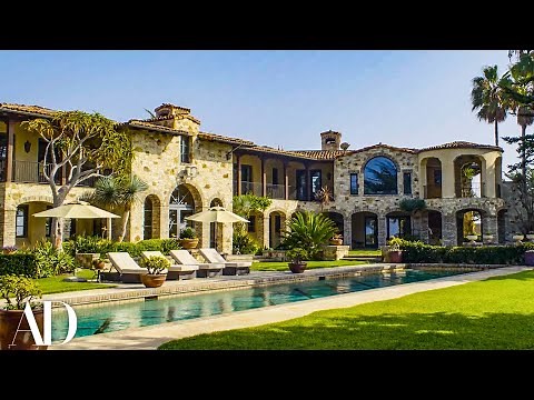Inside a $38M Oceanside Mansion With A Private Beach | On The Market | Architectural Digest