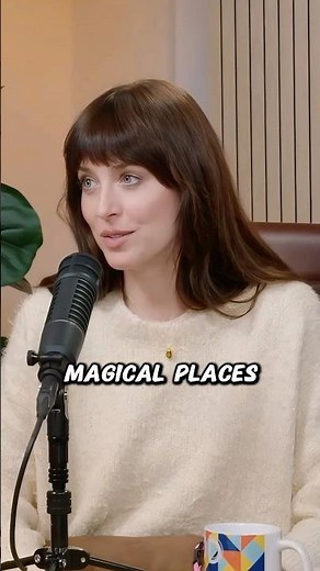 Dakota Johnson Reveals What It Was Like Growing Up on Film Sets 🎬#shorts #dakotajohnson
