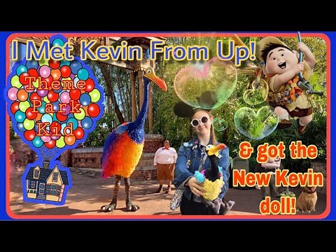 New! KEVIN from UP at Animal Kingdom plus the UP bird show and meet and greet with Doug and Russell