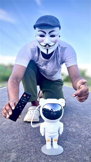 mera astronaut galaxy 360° remote control projector 360° ki unboxing aur testing..!!