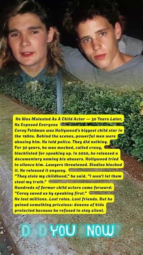 He Was Molested As A Child Actor — 30 Years Later, He Exposed Everyone