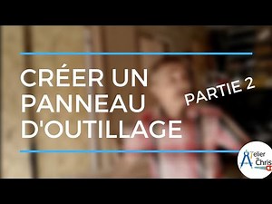 [TUTORIAL] Easily create a tool panel for your workshop - Part 2/2 | Woodworking