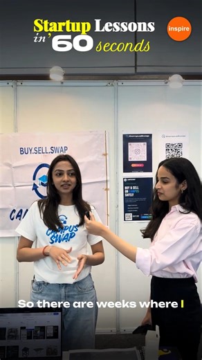 Startup Lesson in 60 Second | Avika Kheemuka, Founder of Campus Swap | Founder’s Talk