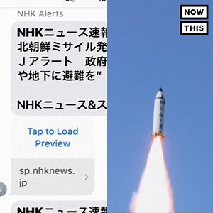 173K views · 493 reactions | A Japanese TV station accidentally sent out an incoming-missile alert only days after the same panic-inducing mistake was made in Hawaii | NowThis | Facebook
