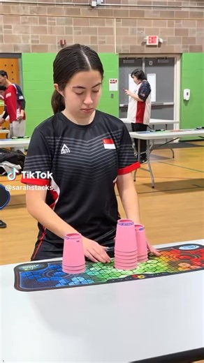 #sportstacking A highlight from the Springfield Open competition in Springfield, MA! sarah.quinnn throwing down a 6 second cycle! Thanks sarah.quinnn for sharing! #speedstacks #competition #sportstacking | Speed Stacks Inc