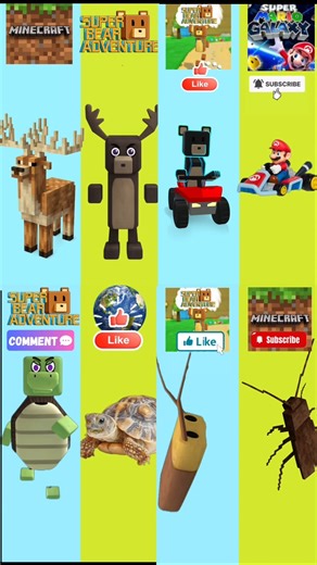 Super Bear Adventure 😍🥹 #shortvideo #minecraft #gaming #mario #gameplay
