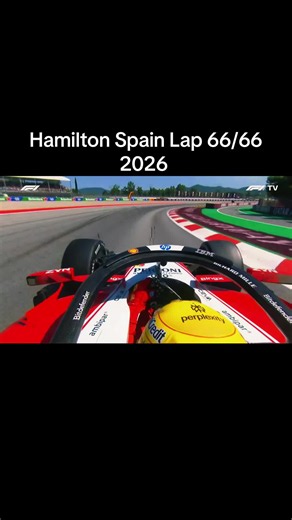 Hamilton Spain Lap 66/66 2026 | First Ferrari Win Highlights