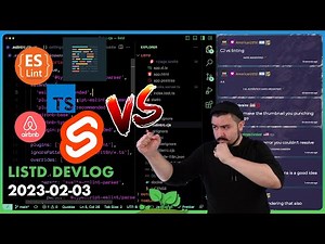 I Setup eslint, prettier, airbnb config and commit hooks in SvelteKit - listd devlog - 2023-02-03