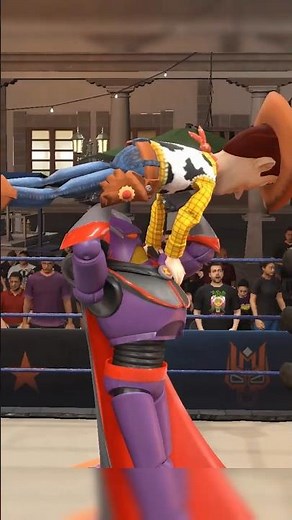 Woody vs Emperor Zurg | Amazing Toy Story Battle #toystory #wwe2k26 #woody #zurg