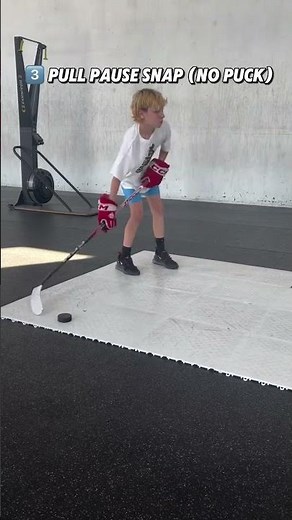 Master Your Snap Shot In 5 Easy Steps! 🦾🏒 #hockeytips #nhl #hockeydrills