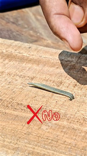 Stop Bending Nails Wrong! Do THIS Simple Trick Instead 🔥