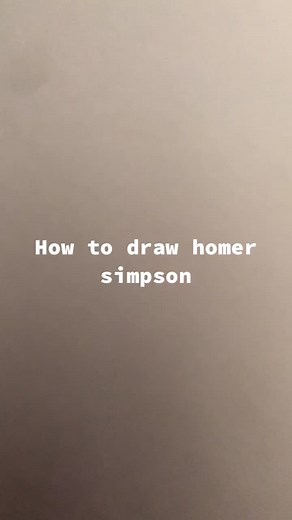 Cómo dibujar a Homer Simpson: Tutorial fácil