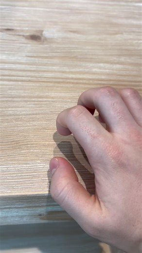 ASMR Wood Table Tapping