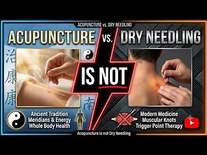 Acupuncture vs. Dry Needling: Stop Confusing the Two! (What You Must Know) 👆/Dr Abid