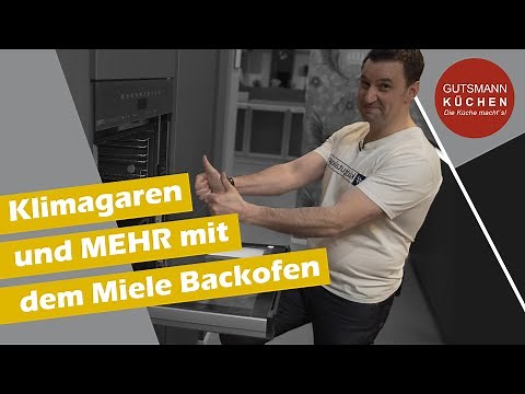 vorgestellt Miele Backofen H7464 BPX mit Klima Garen und dann auch noch grifflos