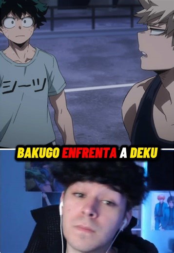 BAKUGO ENFRENTA A DEKU #reaccion #Anime #bokunohero #deku #myheroacademia