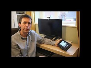 Webfleet Solutions PRO8475 ruggedised tablet demo