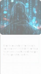 How to prevent Rootkits #shorts