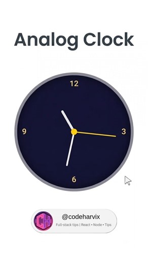 Build a Custom Analog Clock in Minutes! ⏱️