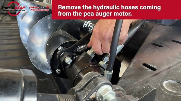 Pea Auger Shut Off Kit Installation for MacDon & John Deere Headers - Parts ASAP | Combine World