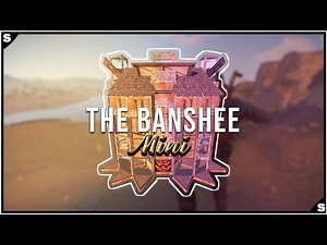The Banshee Mini - Quad Group Base - Simple & Strong - Double Roof Bunkers - Rust Base Designs
