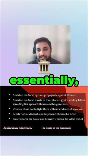 The darkest day in Medina: How dissent turned to tragedy and the murder of Caliph Uthman (RA).