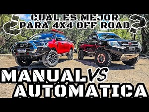 AUTOMATIC VS MANUAL TRANSMISSION 🕹️ WHICH IS BETTER FOR 4X4 OFF ROAD⁉️