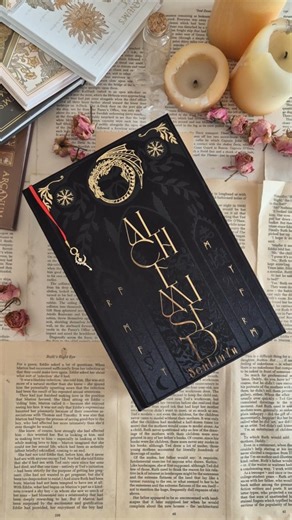 Beautifully Bound - By Sophie on Instagram: "How to remove a book sticker tutorial (easy) Gas lighting and lying with click bait to my audience. I apologise 😔 but it made me laugh to type out Alchemised rebind with beautiful art by @karinagiada is on my website (beautifullybound.art) 🎄Christmas Cut Off🎄order by November 15th or else in can't guarantee your book will be with you for Christmas ✨️🎄 #bookbinding #bookbinder #rebind #bookrebind #alchemised #senlinyu #fantasy"