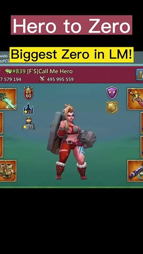 From Hero to Zero: The Biggest Zero in Lords Mobile History!