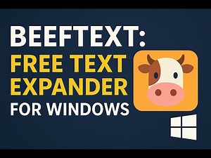 This FREE App Will Save You HOURS of Typing! | Beeftext Review