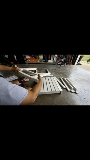1.3K views | Assembling A HDPE Outdoor Rocking Chair #diy #chair #rockingchair #assembly #hdpe #patio #garden #porch #farmjokester #michaelsalerno | Michael Salerno | Facebook