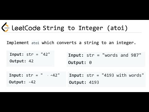 LeetCode: String To Integer (atoi)