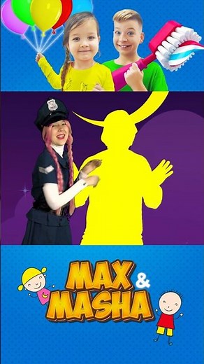 Tickle Police Girl - Kids Songs And Nursery Rhymes | Max and Masha