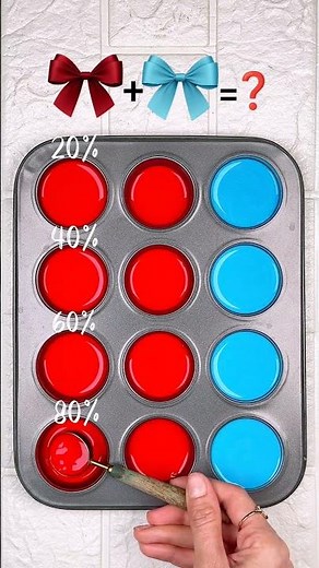 "From Crimson to Periwinkle – The Purple Journey" #colormixing #colormix #colorpalette #artshorts