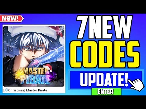 *SECRET UPDATE!* | Master Pirate CODES 2025 (ROBLOX MASTER PIRATE)Part 917