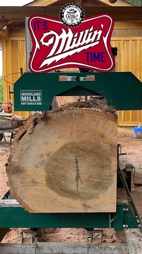 The satisfying power of the Woodland Mills HD-7Pro #sawmill #woodlandmills