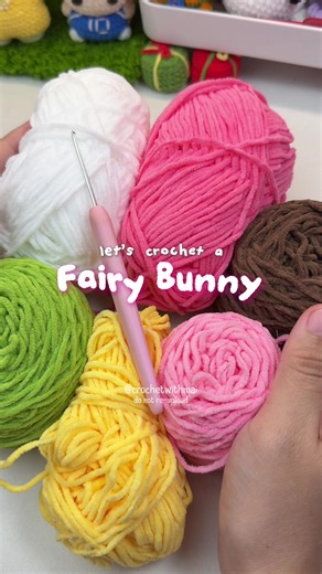 Crochet Fairy Bunny Pattern for Amigurumi Projects