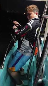 Experience night fishing in Singapore with king of boat
