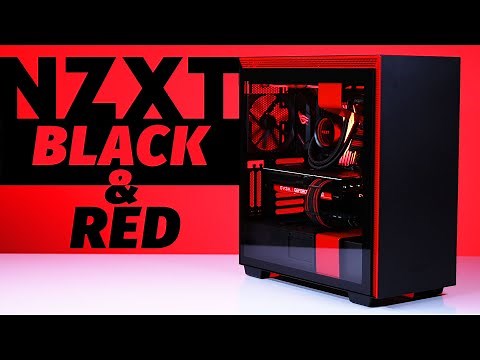 The $2600 NZXT Black and Red Build | Robeytech