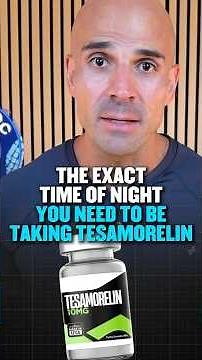 The Perfect Tesamorelin Timing #biohackingtip #metabolichealth