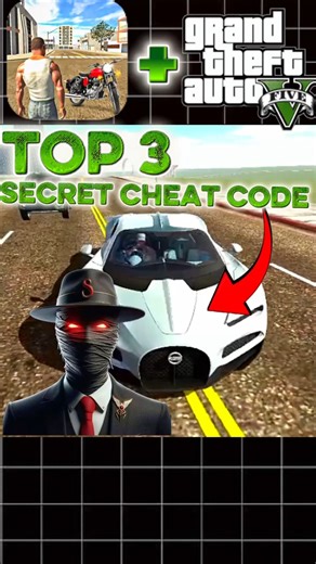 TOP 3 SECRET CHEAT CODE 😲 IN INDIA BIKE DRIVER TO 3D ? #gaming #sorts