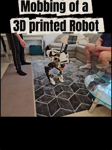 Can you knock it over? 🤖