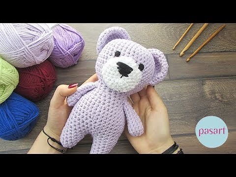 Jak zrobić misia na szydełku? Szydełkowe zabawki krok po kroku - pasart.pl
