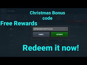 Christmas Bonus code l Wot blitz