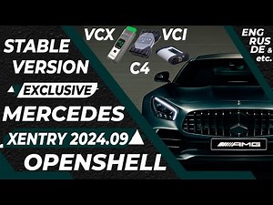 Installation Xentry OpenShell 2024.09 Latest & Most Stable Version for C4 VCI VXDiag Xentry 2025.12