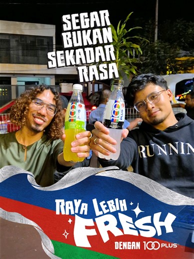 Kesegaran 100PLUS Sepanjang Ramadan