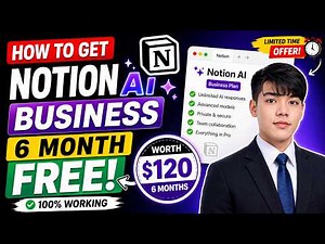 How to Get Notion AI Business 6 Months FREE (100% Working) | Complete Guide 2026