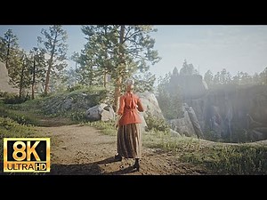 [8k 60fps] Red Dead Redemption 2 8k New Terrain Texture Mod 2023 RTX 4090 PC Gameplay +Graphics Mod!