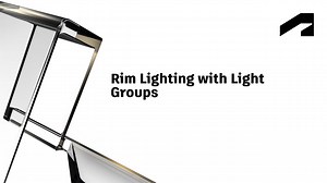 Rim lighting with light groups | Autodesk